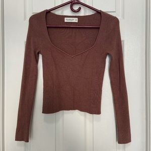Abercrombie and Fitch Cozy A&F Collection Ribbed Knit